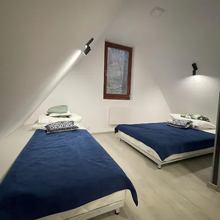 Domki W Lesie Nad Rzeka Międzybrodzie Bialskie Eksteriør bilde